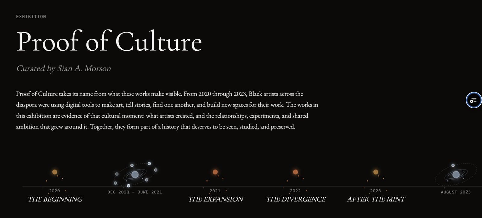 Proof of Culture: Early Digital Works Across the Diaspora, 2020–2023